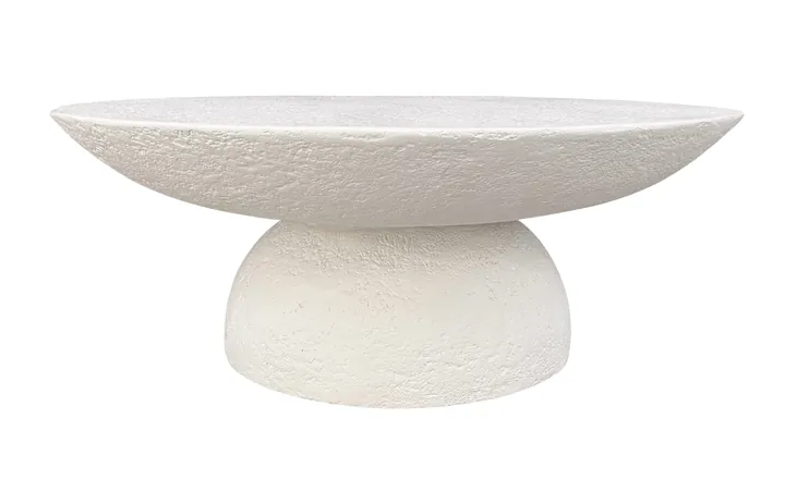 Lavinia Coffee Table Milky White - 90 x 90 x 35cm