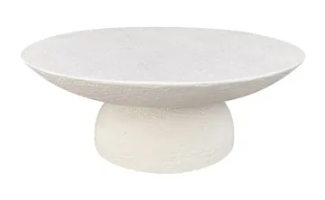 Lavinia Coffee Table Milky White - 90 x 90 x 35cm product view 2