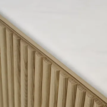 Geneva TV Unit Natural & White Marble product view 7