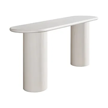 Jolie Console Table White Jade Marble product view 3