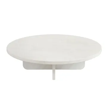 Brielle Coffee Table White Marble - 110cm product view 3