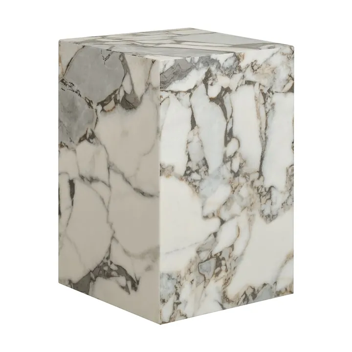 Rialto Calacatta Violetta Marble Plinth - 51 cm