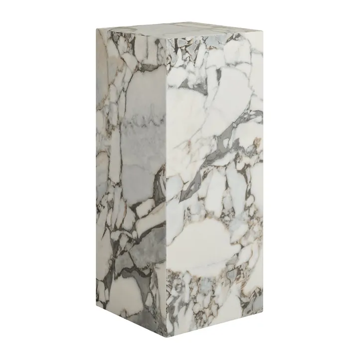 Rialto Calacatta Violetta Marble Plinth - 90 cm