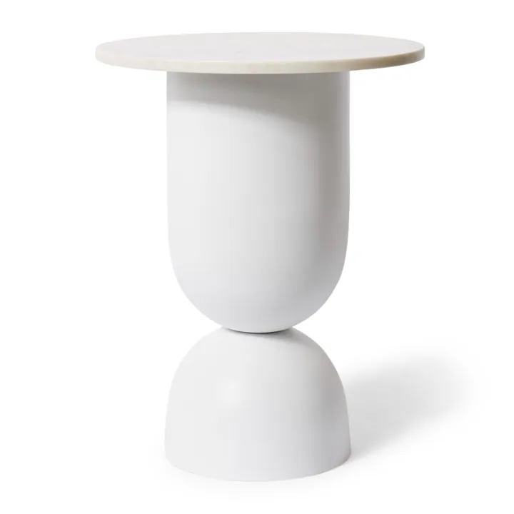 Varenna Marble Side Table - 46 x 46 x 56cm
