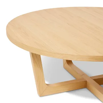 Amalfi Coffee Table - 100 x 100 x 40cm - Natural product view 2