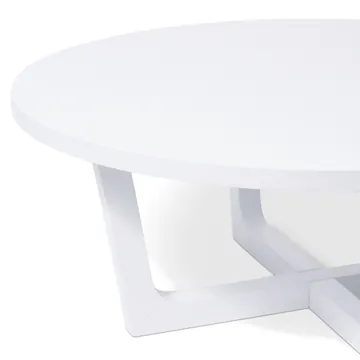 Amalfi Coffee Table - 100 x 100 x 40cm - White product view 3