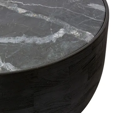 Hawthorne Coffee Table - 100 x 100 x 45cm - Black / Black product view 2