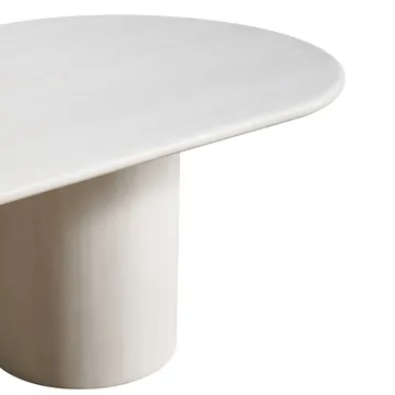 Jolie Dining Table White Jade Marble product view 5