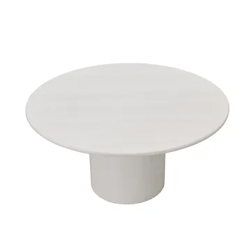 Jolie Dining Table White Jade Marble Round product view 3