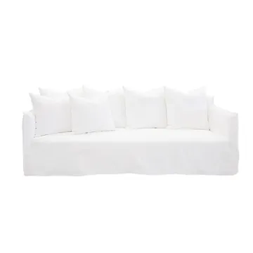 Harrow Linen Sofa Pure White - 3.5 Seater product view 5