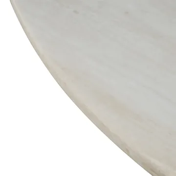Victoria Travertine and Timber Round Dining Table product view 4