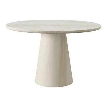Victoria Travertine Round Dining Table product view 1