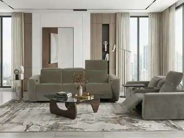 Power Recliner with Soundbar – Selene Sofa: Ultimate Tech-Infused Lounge product view 1
