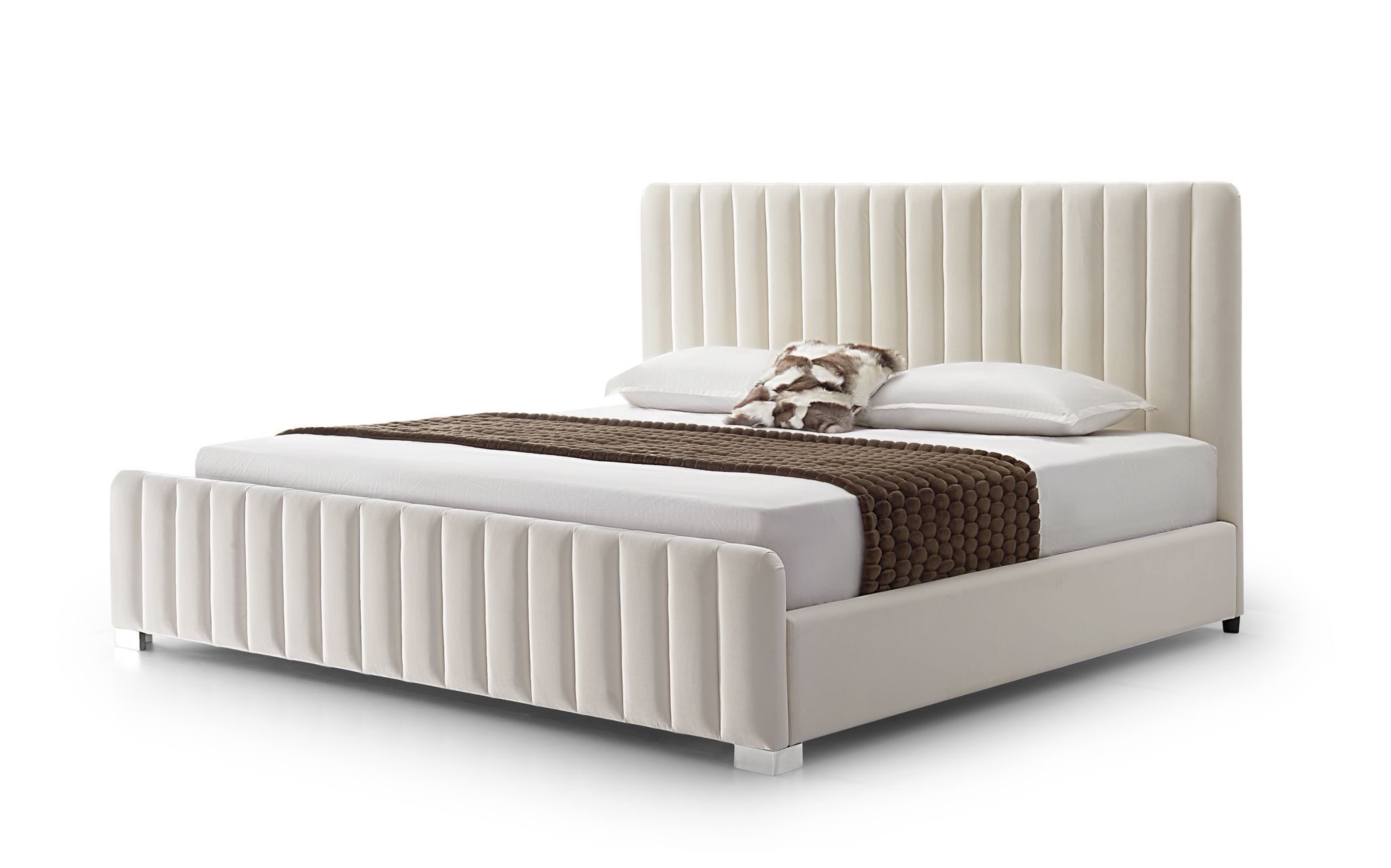 Rina Premium Bed Frame - Luxury King & Queen Bed Bases (ACE301)