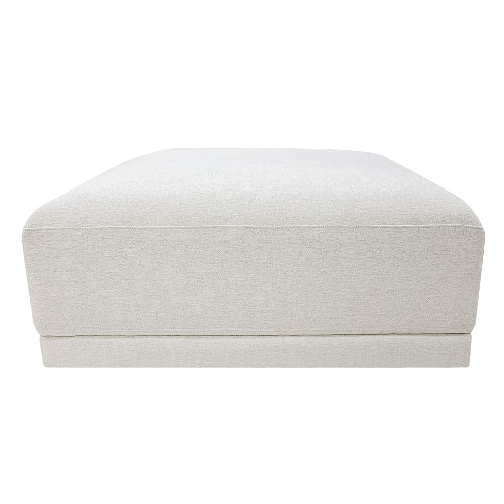 Bexley Ottoman California Ivory