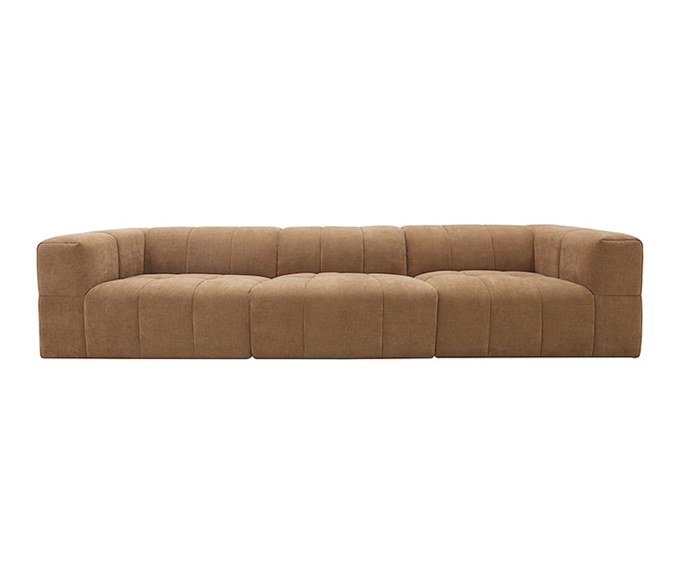 Oxford Tribute Chestnut Modular Sofa - 3 Piece