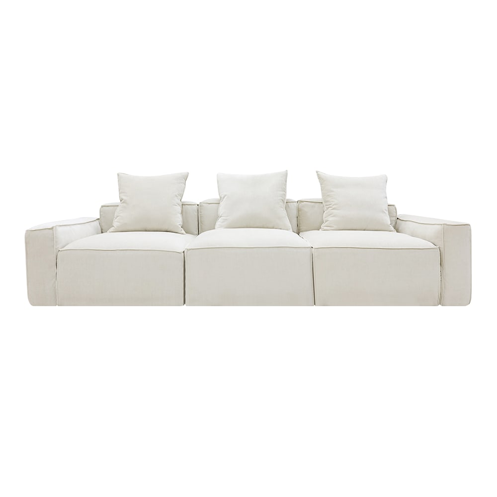 Portman Muse Flax Sofa - 3 Seater