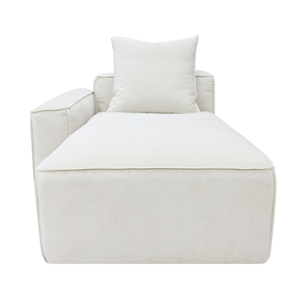 Portman Muse Flax Chaise Left Arm Facing Sofa Module