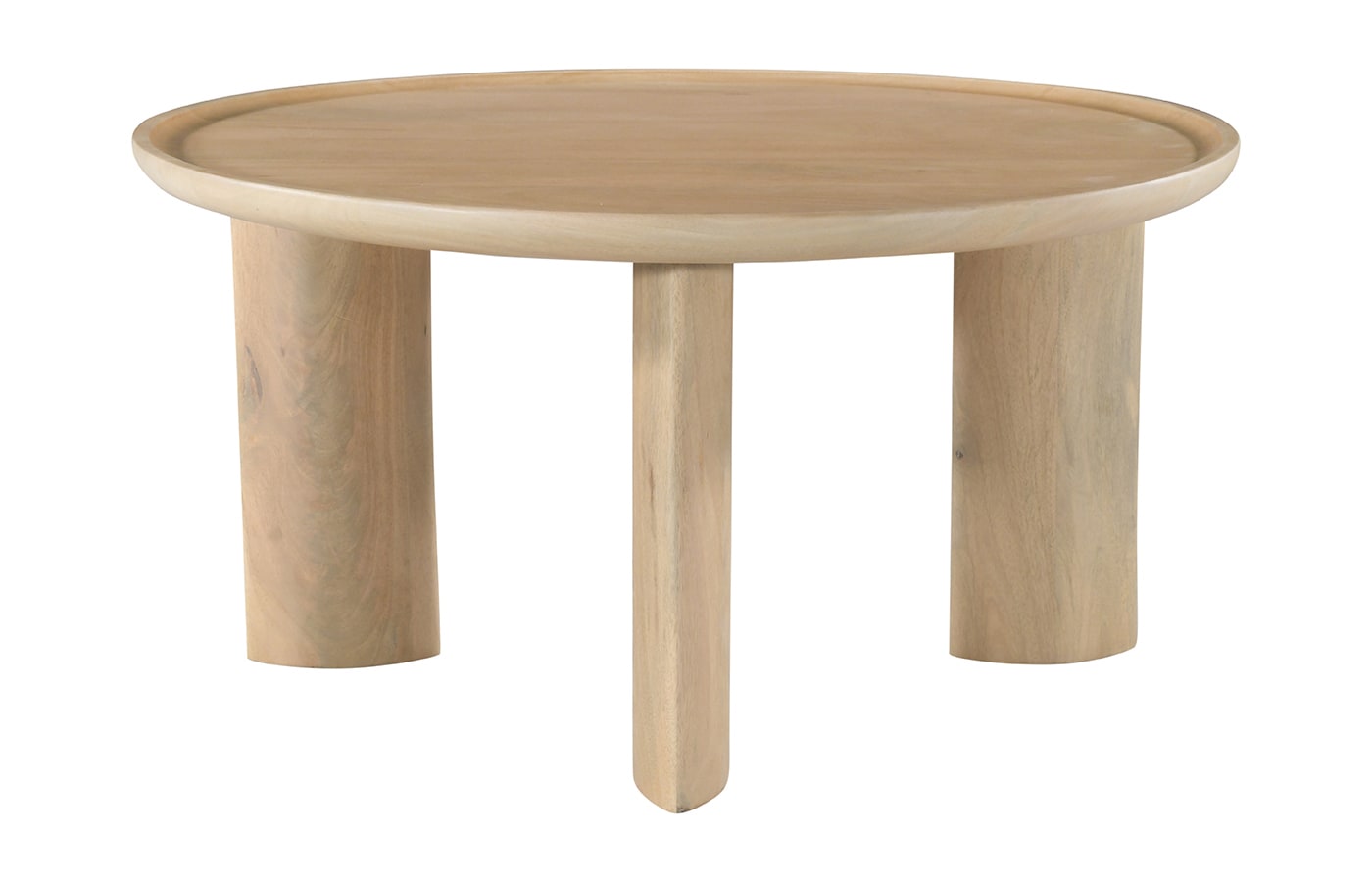 Fontaine Coffee Table Natural - 80 x 80 x 40cm