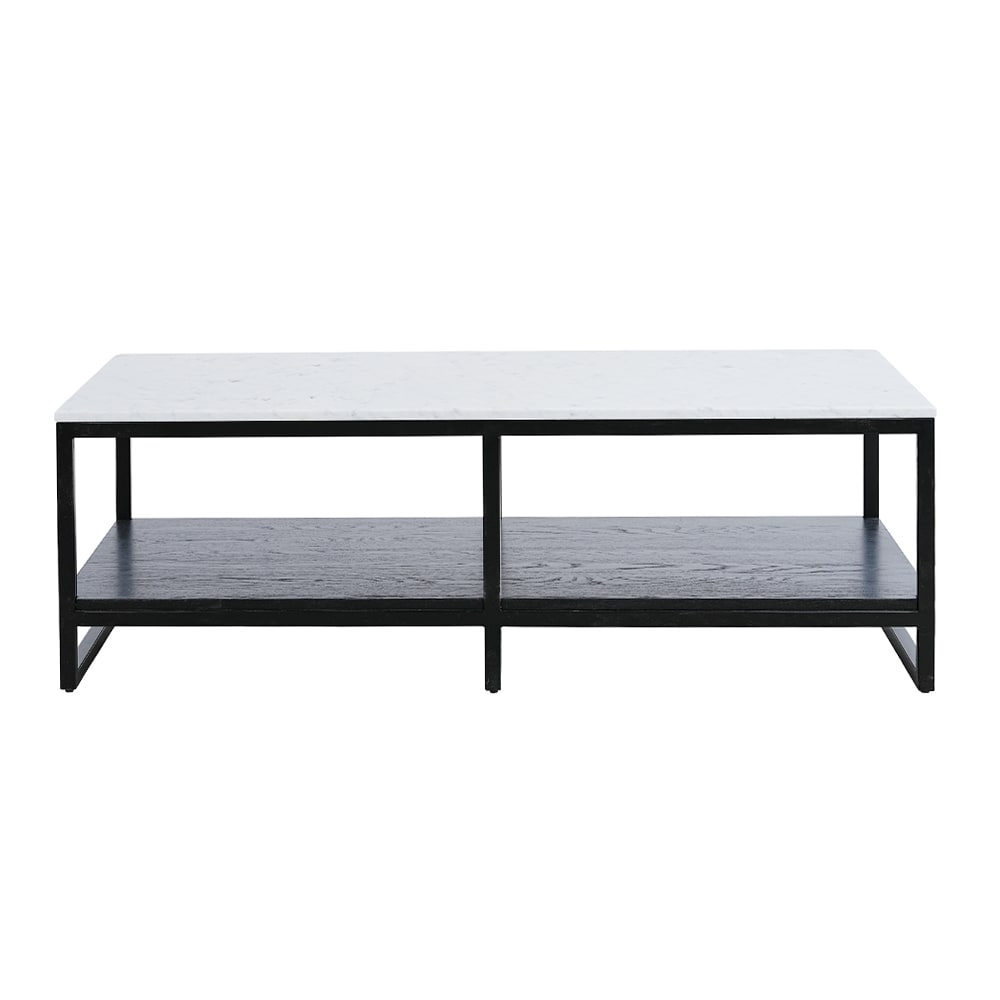 Francesca Coffee Table  Cararra Marble - 130 x 70 x 40 cm