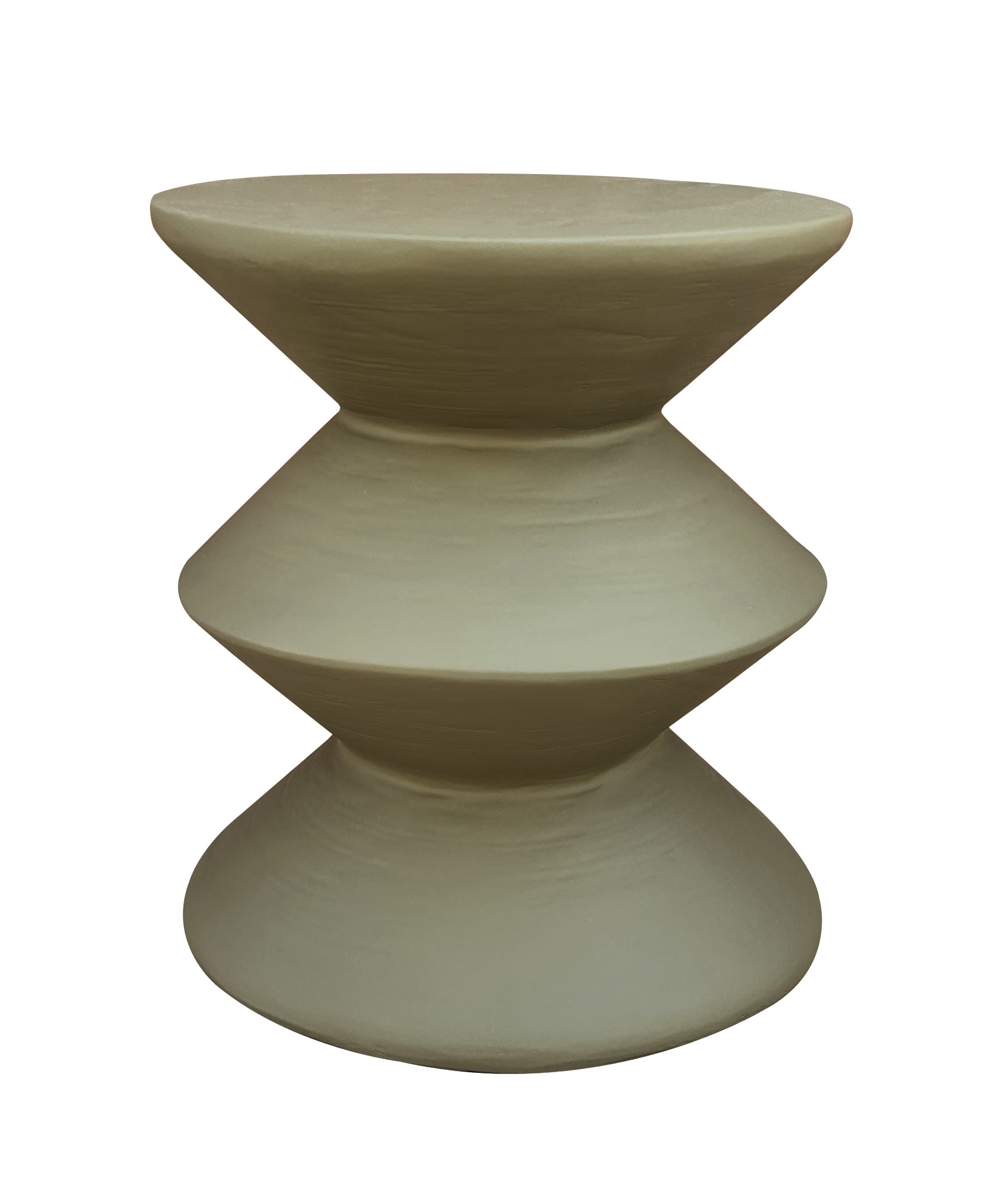 Kiara Side Table Olive Green - 37 x 37 x 43cm