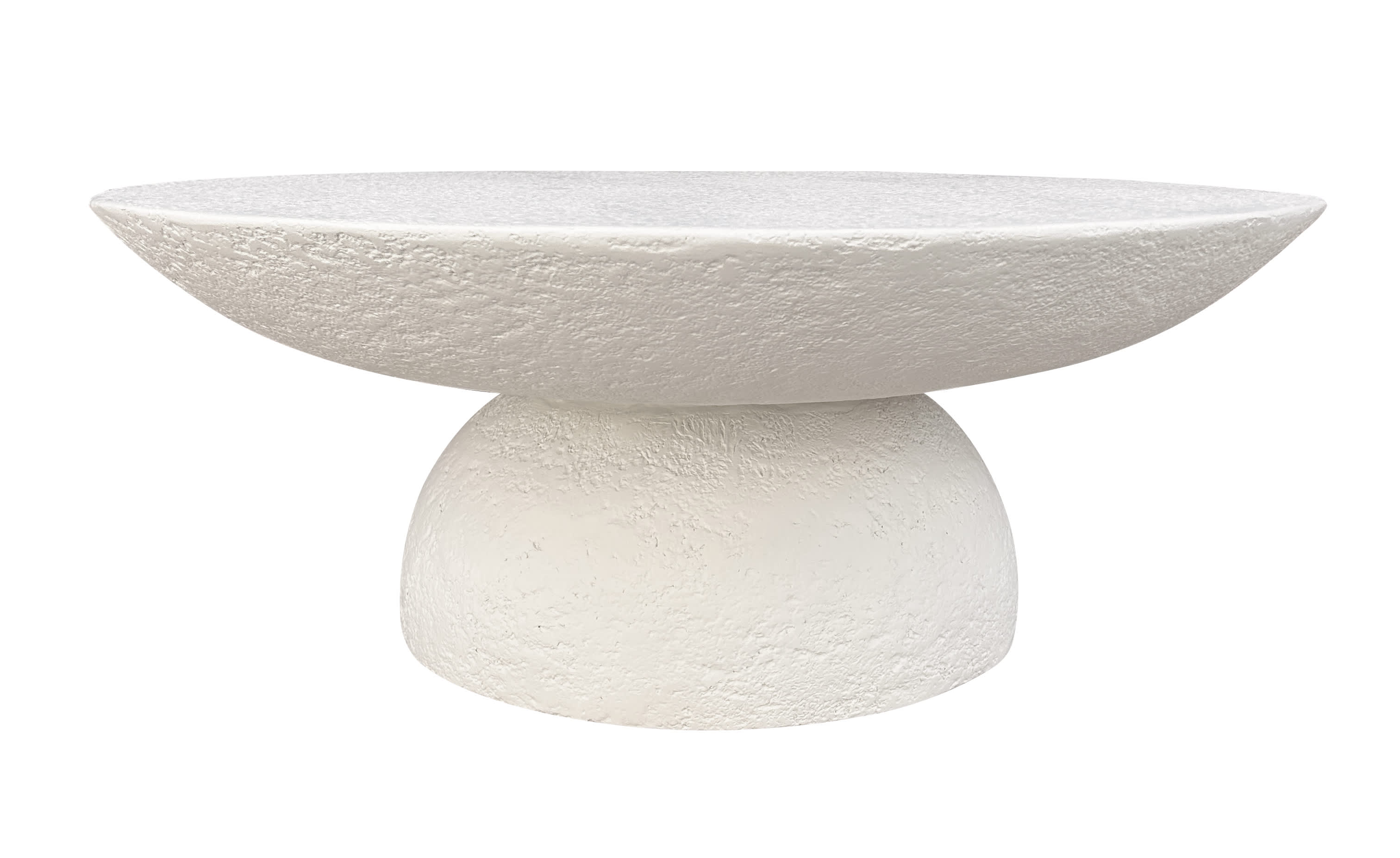 Lavinia Coffee Table Milky White - 90 x 90 x 35cm