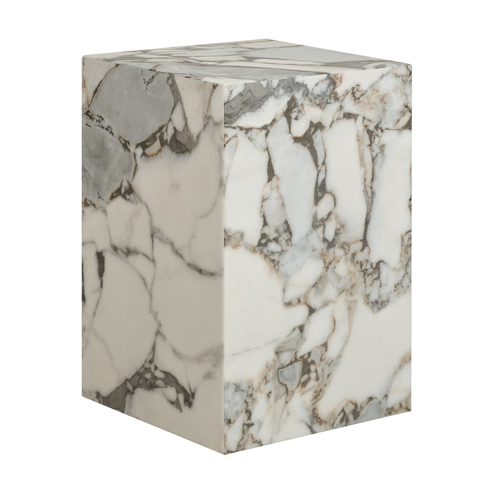 Rialto Calacatta Violetta Marble Plinth - 51 cm