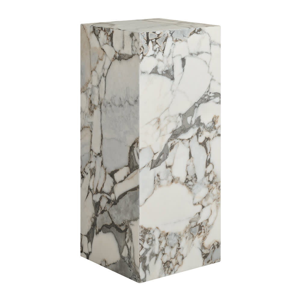 Rialto Calacatta Violetta Marble Plinth - 90 cm