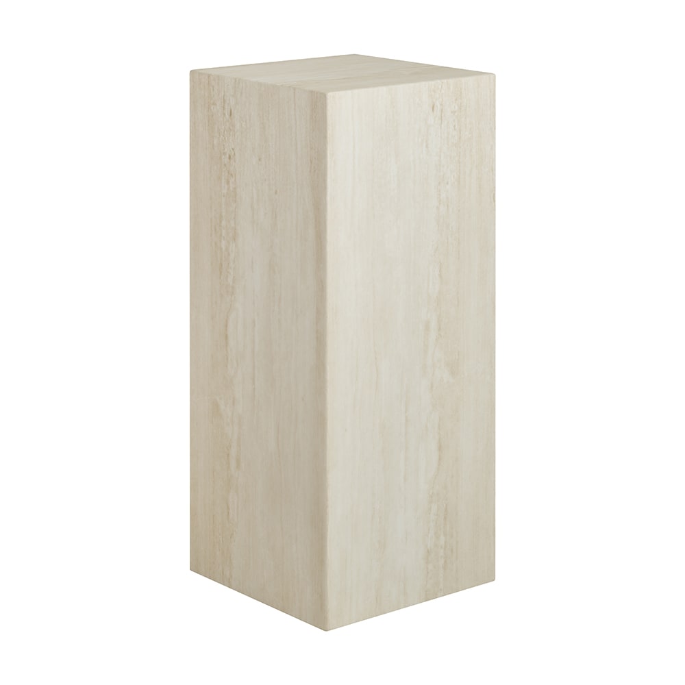 Rialto Travertine Marble Plinth - 90 cm