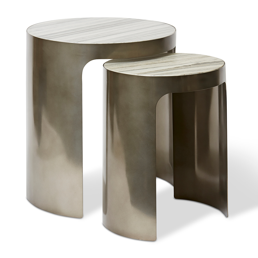 Tuscany Side Table (Set of 2)  - 50 x 50 x 57 cm