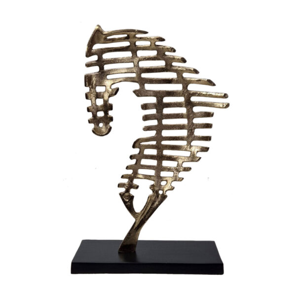 Modern Abstract Horse Sculpture – 35cm
