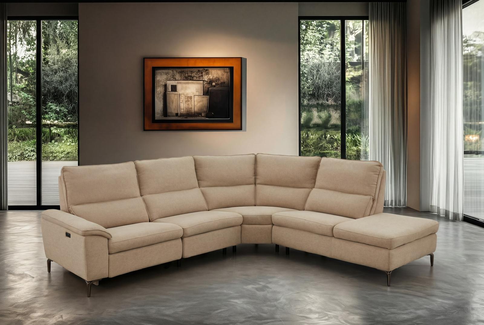 Modular Recliner Sofa with Storage