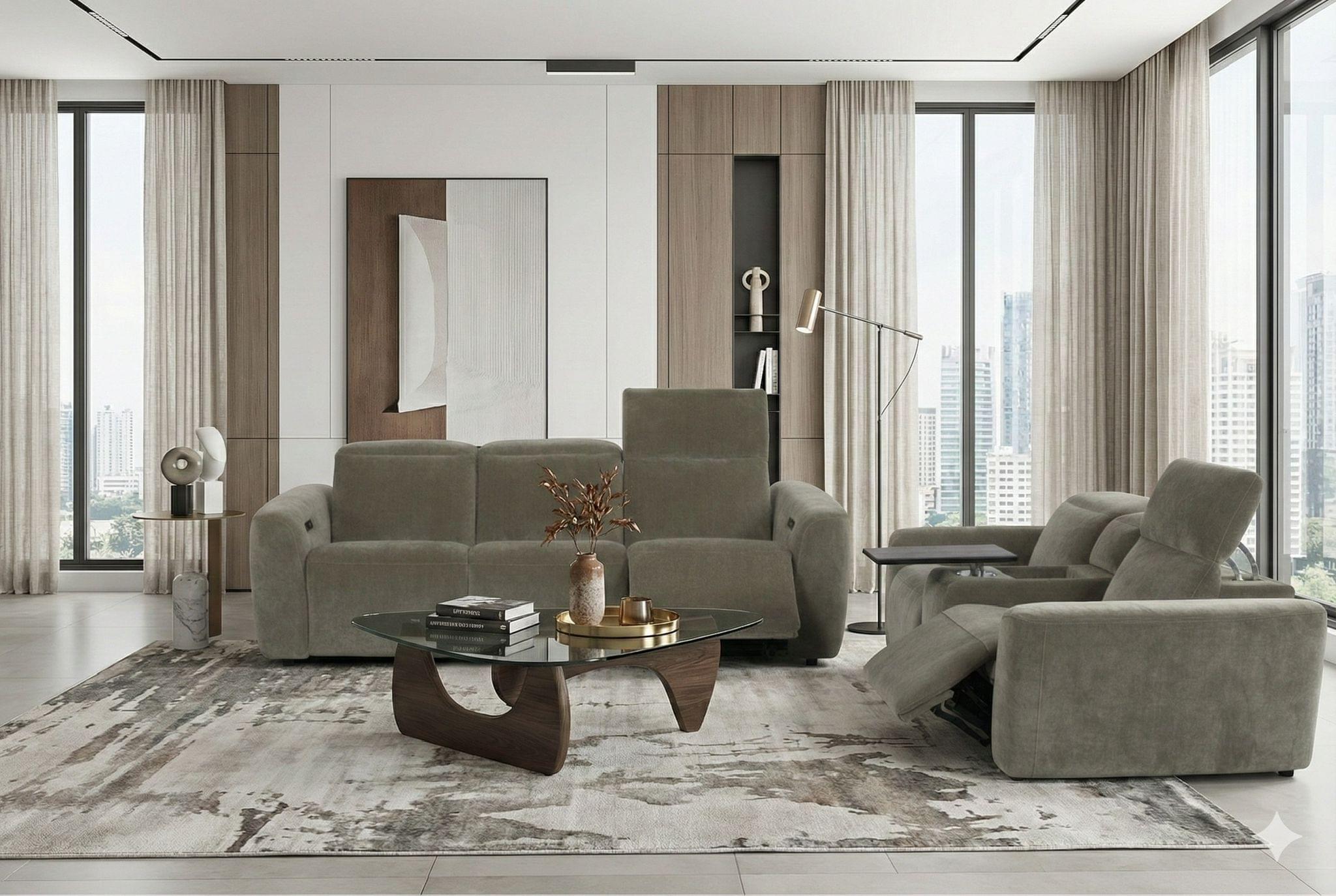 Power Recliner with Soundbar – Selene Sofa: Ultimate Tech-Infused Lounge